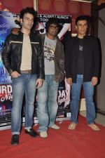 Prashant Narayanan, Arif Zakaria, Gaurav Dixit at Dee Saturday Night music launch in Fun, Mumbai on 10th Feb 2014